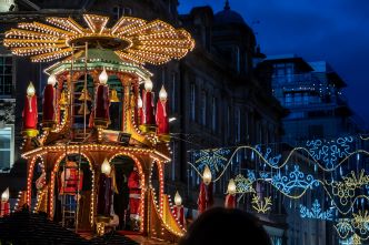 The Frankfurt Christmas Market in New Street